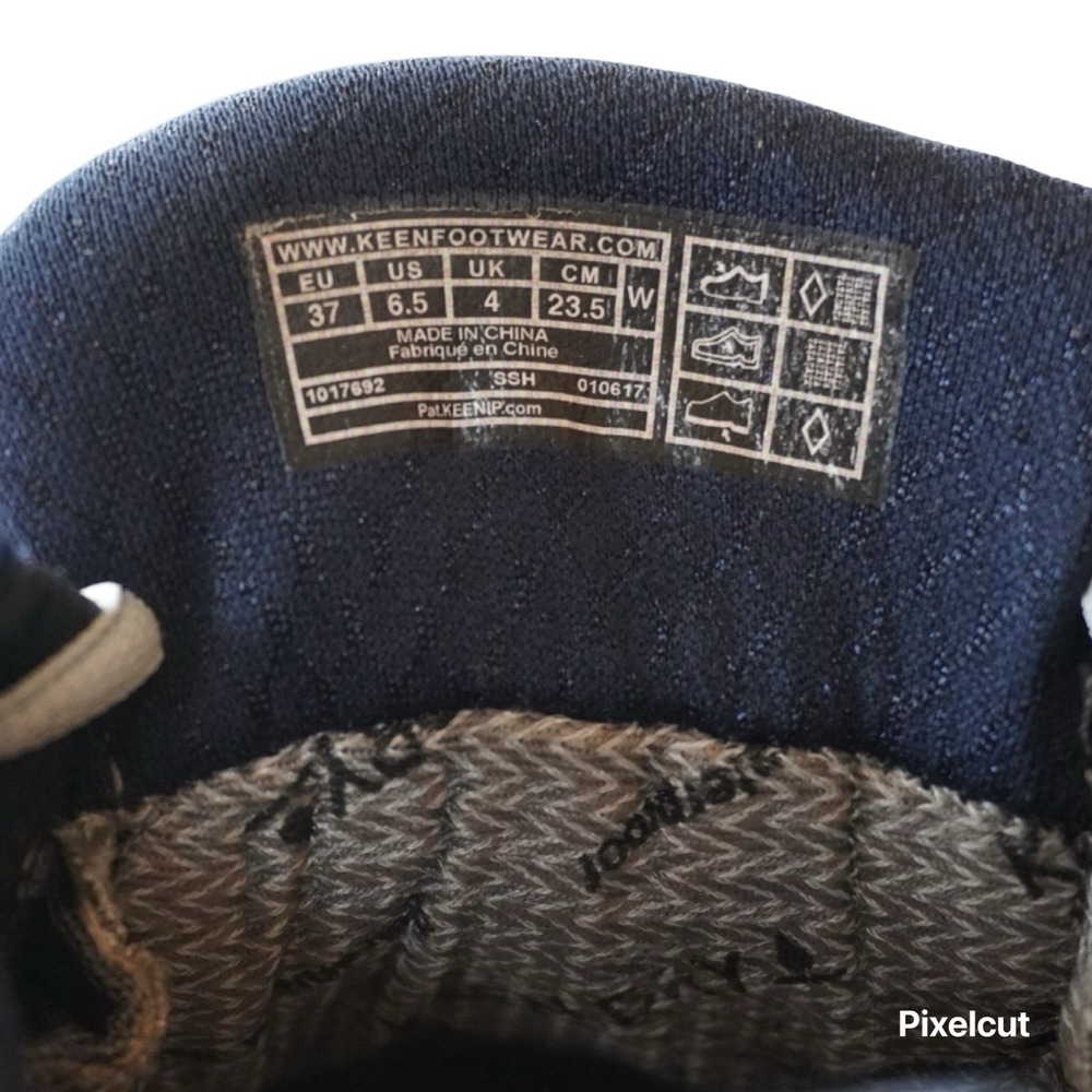 Keen Terradora Waterproof Hiking Shoes Women's Size 6 1/2 Blue Gray Trail - Picture 10 of 10